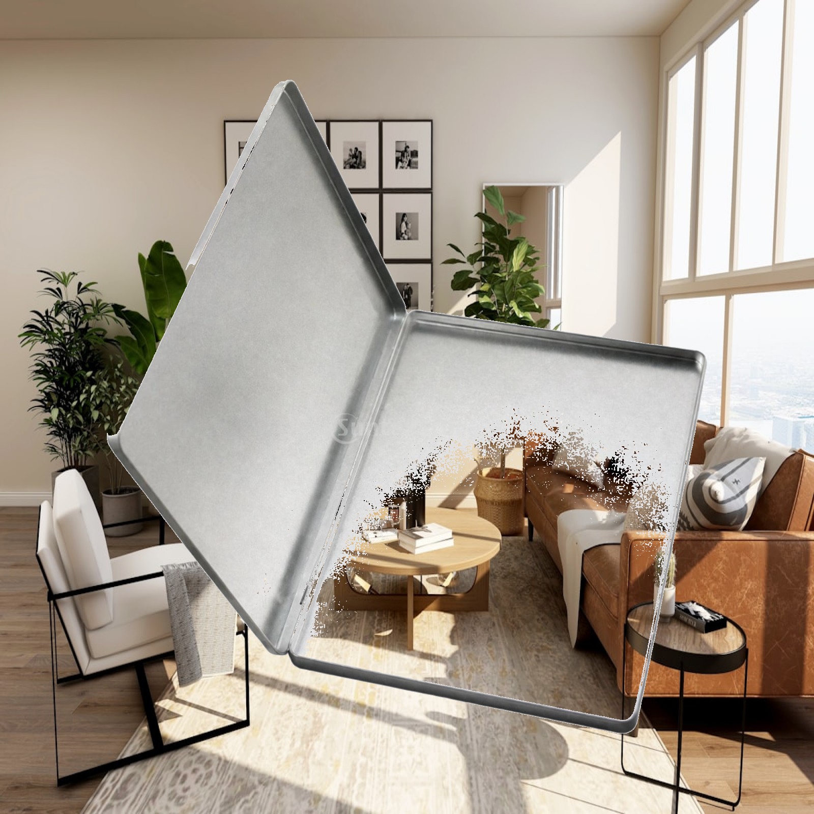 File Cabinet - Metal Document Storage Box A4 Paper