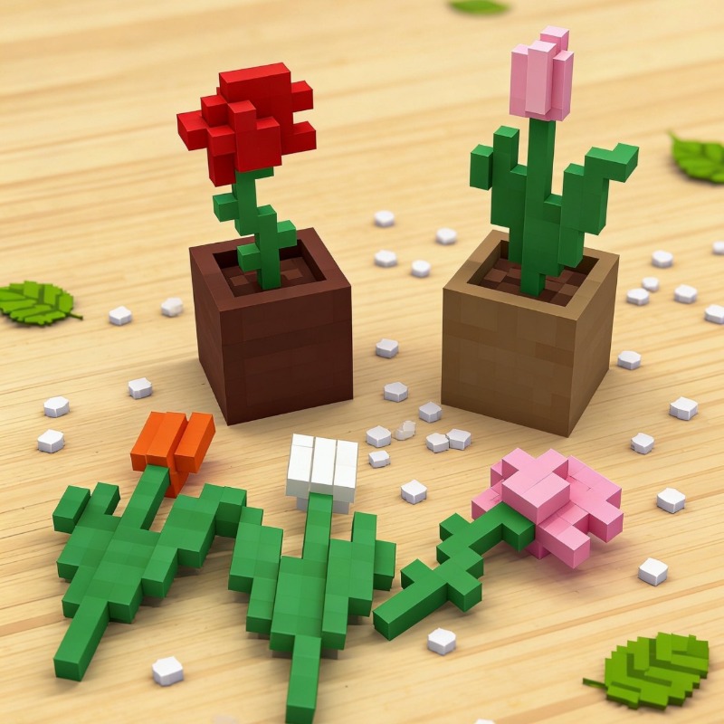 3D Printing Unique Flower Deco - Office Furniture Brands ulasan dan harga