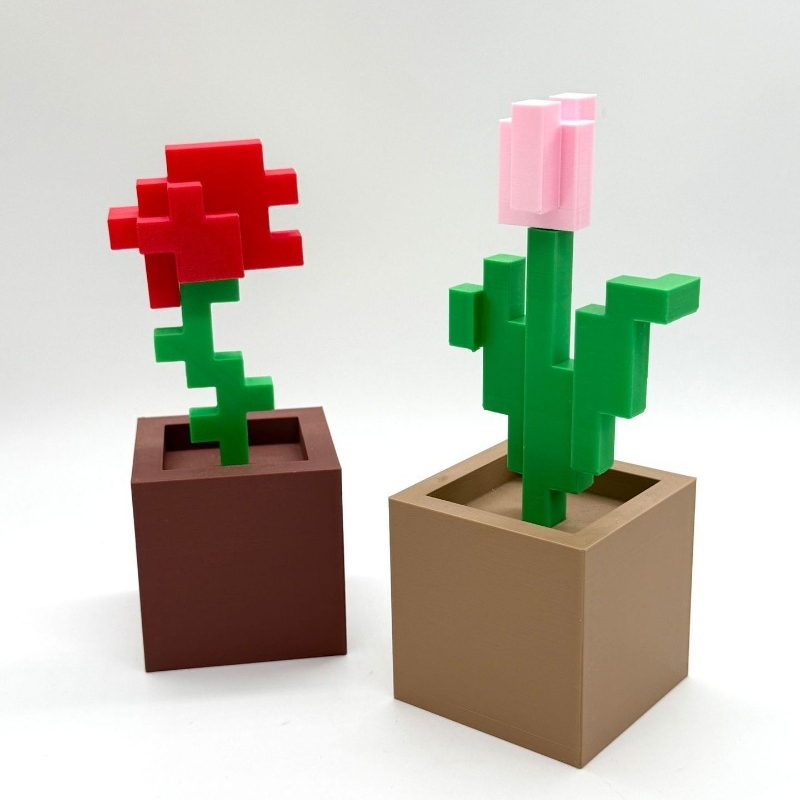 3D Printing Unique Flower Deco - Office Furniture Brands ulasan dan harga