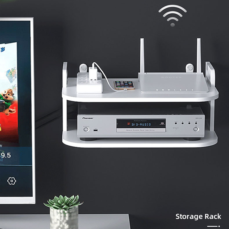 Wall-Mounted Router Cable Orga - Desk Organizer ulasan dan harga