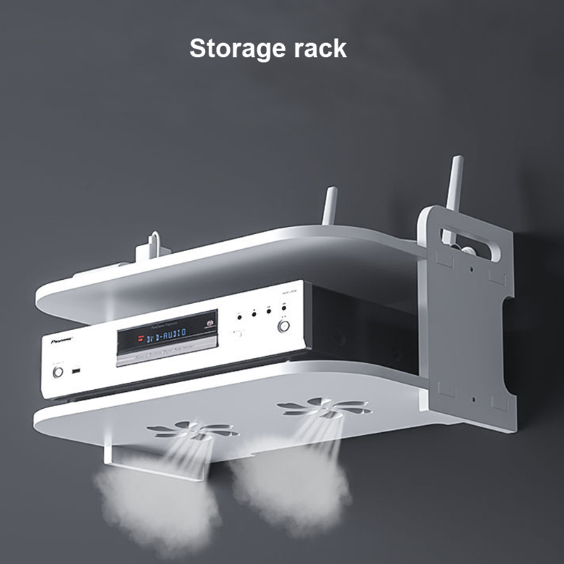 Wall-Mounted Router Cable Orga - Desk Organizer ulasan dan harga