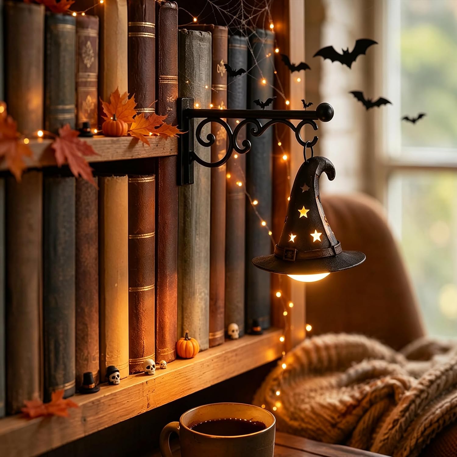 Bookshelf Lamp Library Lantern - Bookshelf ulasan dan harga