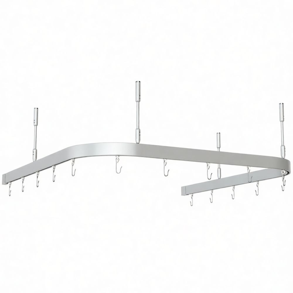 Bent Curtain Rod Track For Med - Partition Screen Divider ulasan dan harga