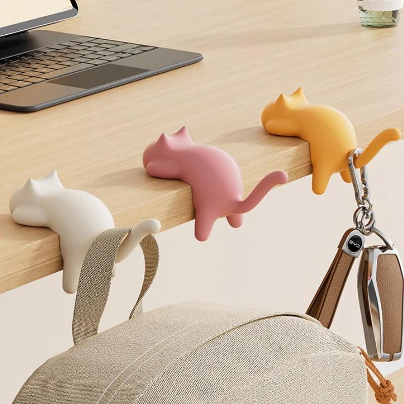 Cute Portable Cat Bag Hook Han - Office Furniture Brands ulasan dan harga