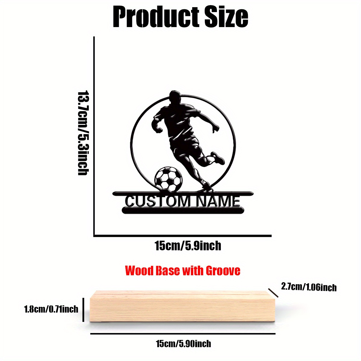 Custom Soccer Player Metal Sta - Office Furniture Brands ulasan dan harga