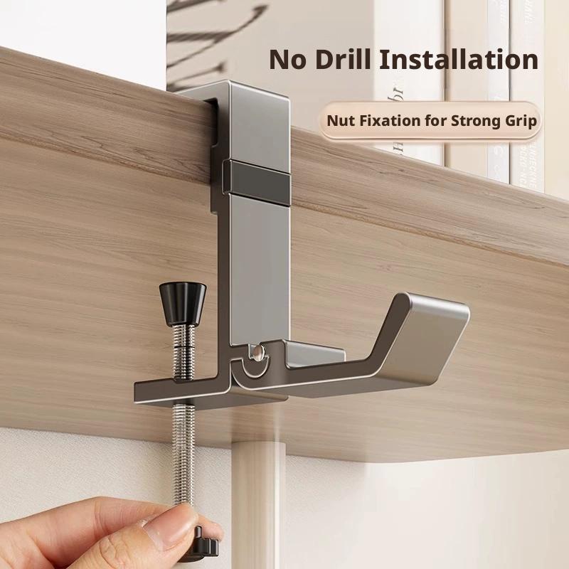No Drill Foldable Desk Hook  C - Office Furniture Brands ulasan dan harga