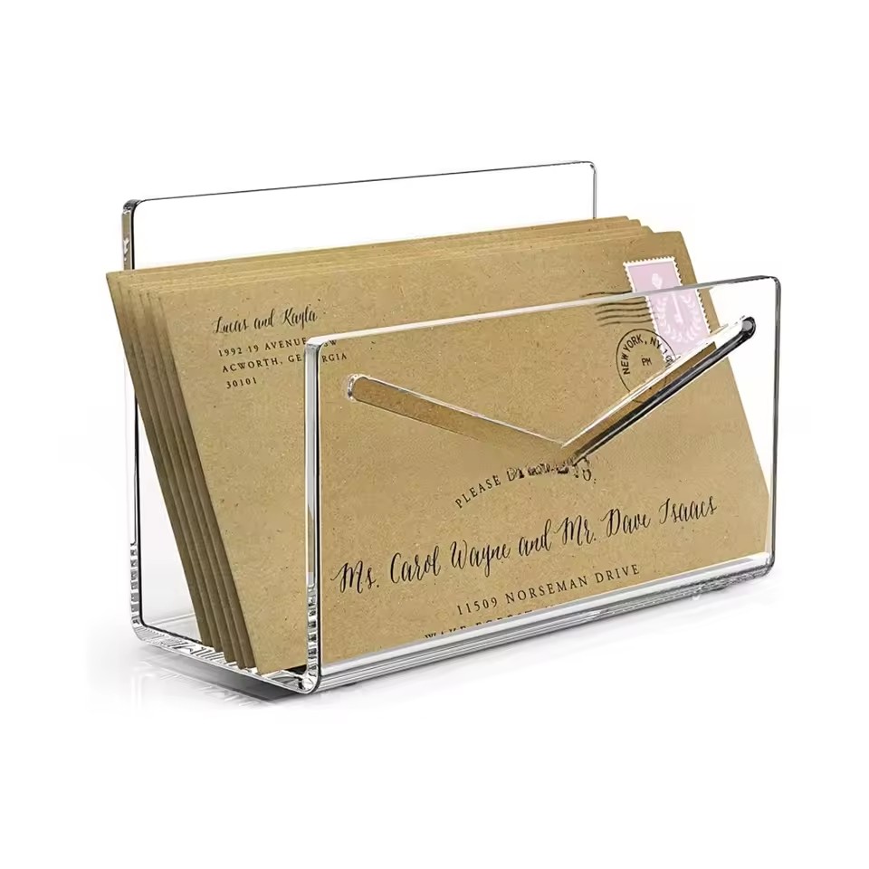 Mail Organizer Acrylic Desk Le - Desk Organizer ulasan dan harga