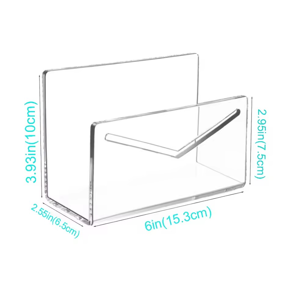 Mail Organizer Acrylic Desk Le - Desk Organizer ulasan dan harga