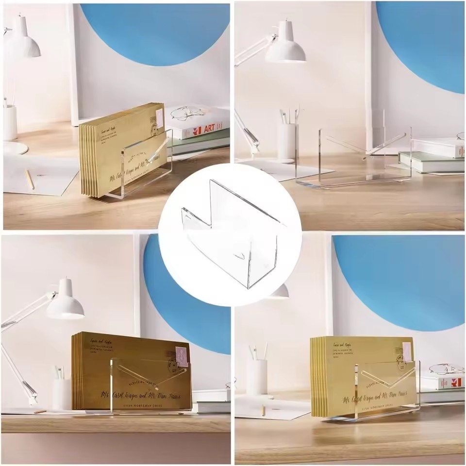 Mail Organizer Acrylic Desk Le - Desk Organizer ulasan dan harga