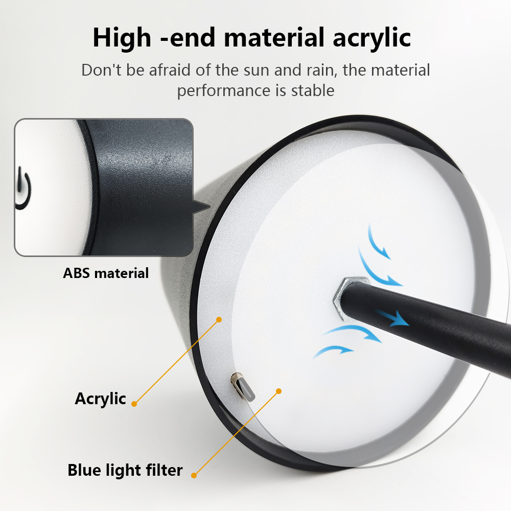 LED Rechargeable Desk Light Wi - Desk Lamp ulasan dan harga